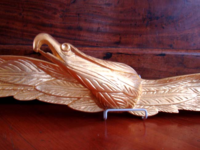A hand carved "Classic Bellamy" Style Eagle by J. P. Uranker